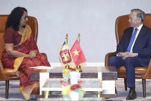 Tổng Bí thư, Chủ tịch nước Tô Lâm hội kiến Thủ tướng Sri Lanka Harini Amarasuriya