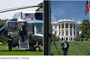 Tổng thống Mỹ Donald Trump lên đường công du Trung Quốc