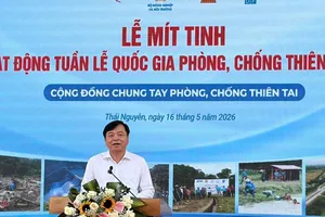 Phát động Tuần lễ Quốc gia về phòng chống thiên tai năm 2026