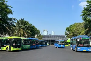 Sau 3 ngày miễn phí xe buýt, lượng khách tăng mạnh