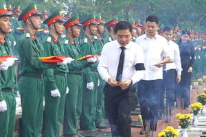 Đồng Nai: Trang trọng Lễ truy điệu, an táng 63 hài cốt liệt sĩ