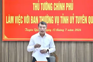 Thủ tướng chỉ đạo xử lý vụ điểm Toán ở Tuyên Quang "không có vùng cấm, không có ngoại lệ, không bỏ lọt"
