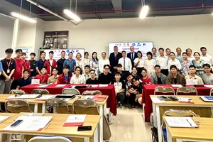 Sinh viên Đại học Bách khoa Hà Nội. Ảnh: HUST