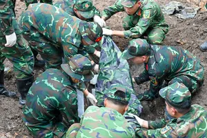 Tìm kiếm, quy tập 209 bộ hài cốt liệt sĩ tại Công viên Lê Thị Riêng