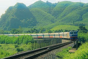 Đường sắt Việt Nam. Ảnh: VNR