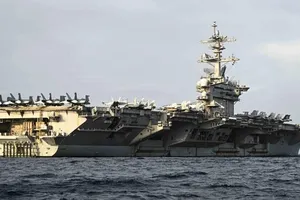 Tàu sân bay USS Theodore Roosevelt của Mỹ. Ảnh: dvidshub.net