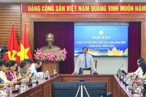 Họp báo giới thiệu cuộc thi Tài năng Múa học sinh, sinh viên toàn quốc năm 2026. Ảnh: LAN PHƯƠNG