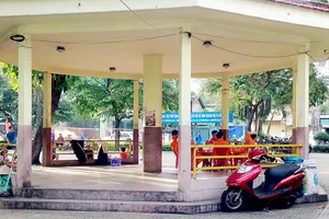 Mặt bằng công viên Âu Lạc không còn bị chiếm dụng