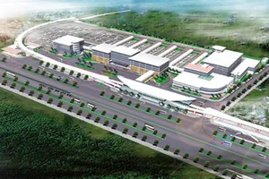 Mô hình Bến xe Miền Đông mới