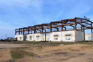 Cơ sở đóng tàu Công ty Cổ phần Công nghiệp nông thủy sản Phú Yên trở nên hoang phế   