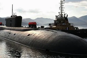 Nga hạ thủy tàu ngầm hạt nhân chiến lược 