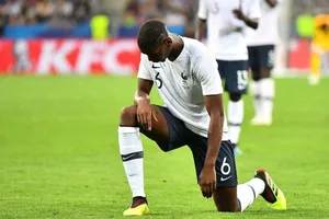 Payul Pogba gây thất vọng ở trận giao hữu với Ý.