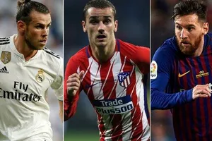 Lịch thi đấu vòng 18 La Liga (Cập nhật lúc 18g) 