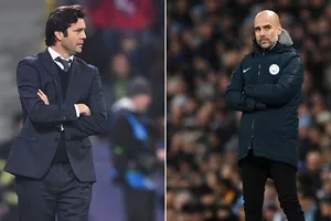 Santiago Solari (Real Madrid) và Pep Guardiola (Manchester City)