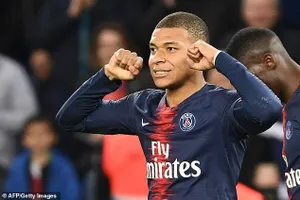 Kylian Mbappe có thêm kỷ lục mới