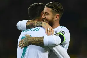 Ronaldo hy vọng tái ngộ Ramos ở Juve.