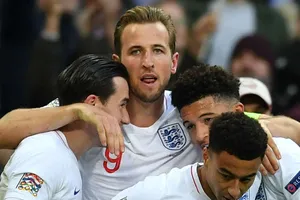 Harry Kane cùng các đồng đội ở tuyển Anh