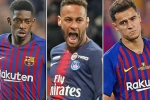 Barcelona “cạn túi” đòi đổi 3 ngôi sao lấy Neymar