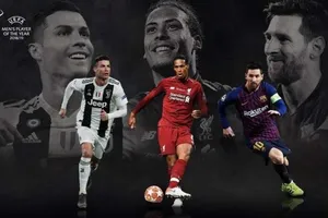 Messi, Ronaldo và Van Dijk tranh giành giải Cầu thủ xuất sắc nhất Champions League
