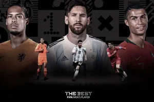 Messi, Ronaldo và Van Dijk tranh giải thưởng The Best 2019 của FIFA