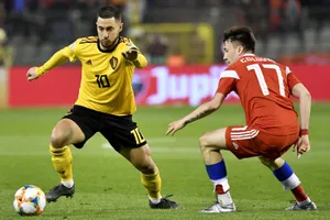 Eden hazard khi cú đụp giúp Bỉ hạ gục tuyển Nga
