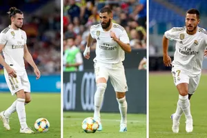 Gareth Bale, Karim Benzema và Eden Hazard