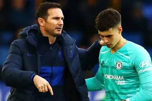 HLV Frank Lampard và thủ thành Kepa