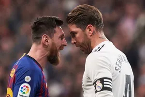 Leo Messi (Barcelona) và Sergio Ramos (Real Madrid)