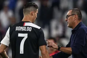 Ronaldo và HLV Sarri