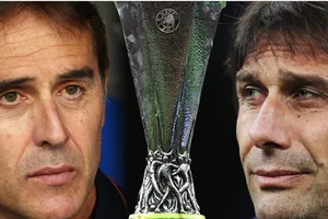 HLV Julen Lopetegui (Sevilla) và Antonio Conte (Inter)