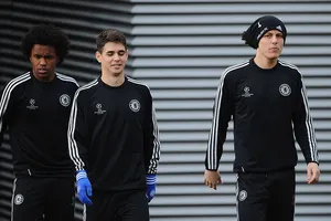 Willian, Oscar và David Luiz thời còn khoác áo Chelsea