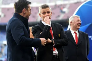 Gary Neville và Ole Solskjaer