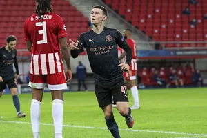 Phil Foden ghi bàn thắng quyết định trước Olympiacos