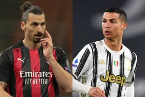 Ibrahimovic và Ronaldo trước trận cầu một mất một còn
