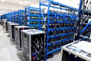 Hệ thống máy đào bitcoin tại Iran 