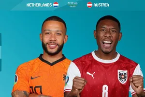Memphis Depay (Hà Lan) và David Alaba (Áo)