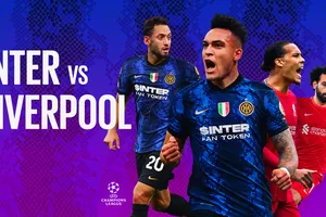 Inter sẵn sàng đối mặt Liverpool