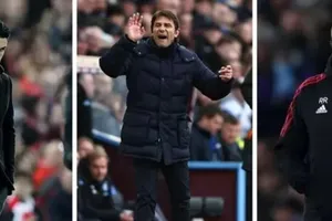 HLV Mikel Arteta (Arsenal), Antonio Conte (Tottenham) và Ralf Rangnick (Man United)