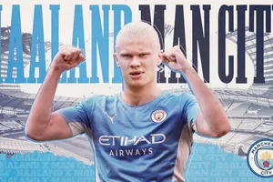 Erling Haaland đã vượt qua buổi kiểm tra sức khỏe ngày 9-5