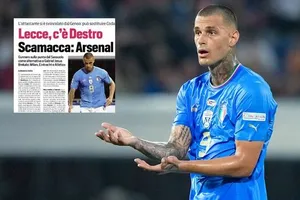 Arsenal đang theo đuổi Scamacca 