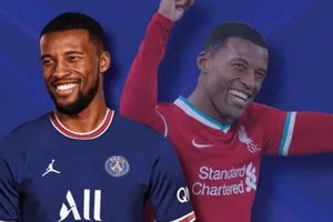 Georginio Wijnaldum và Eric Bailly 