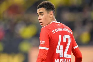 Jamal Musiala trong màu áo Bayern