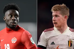 De Bruyne (phải) sẽ giúp tuyển Bỉ vượt qua Canada