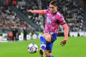 Dusan Vlahovic trong màu áo Juventus
