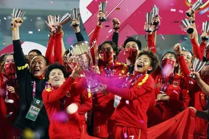 Trung Quốc đăng quang Asian Cup 2022 sau khi thắng Hàn Quốc trong trận chung kết