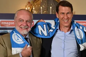 HLV Rudi Garcia và ông bầu Aurelio De Laurentiis