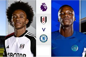 Willian (Fulham) và Moise Caicedo (Chelsea)