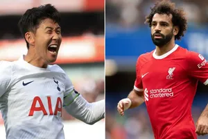 Son Heung-min và Mo Salah