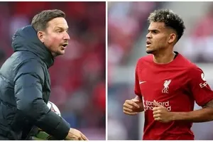 Pep Lijnders và Luis Diaz