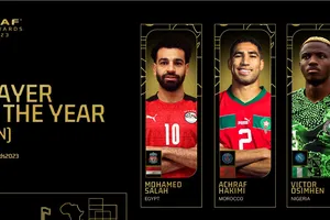 Đề cử cho giải Cầu thủ xuất sắc nhất châu PHi